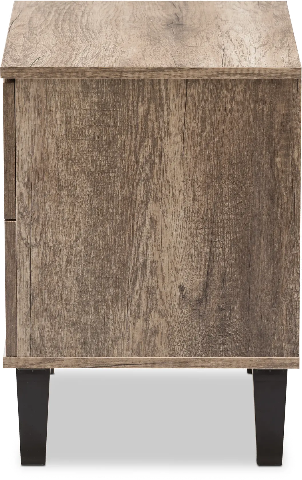 137-7562-RCW Swanson Modern Light Brown 2-Drawer Nightstand-6
