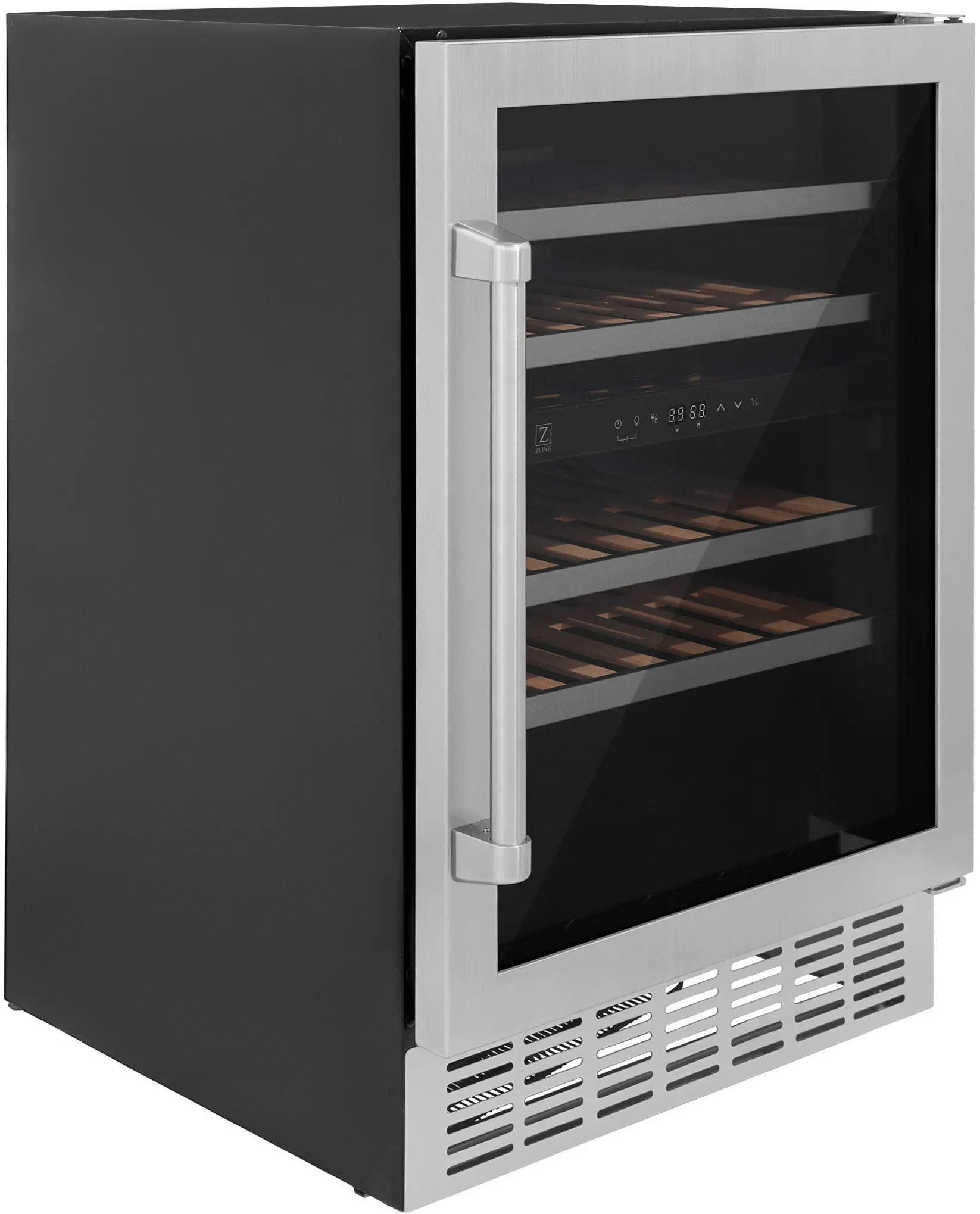 RWV-UD-24 ZLINE 24  Monument Dual Zone 44-Bottle Wine Cooler - Stainless Steel-3