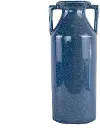 16  Blue Vase with Handles