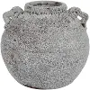 9.25  Gray Cement Jug Vase