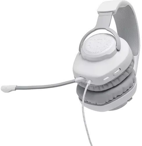 JBLQ100PWHTBLUAM JBL Quantum 100 Wired Over-Ear Gaming Headset for Playstation-4