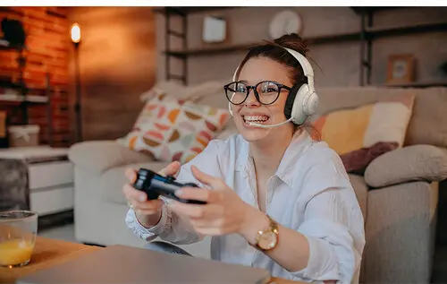 JBLQ360PWLWHTBLUAM JBL Quantum 360X Wireless Gaming Headset for PlayStation-2