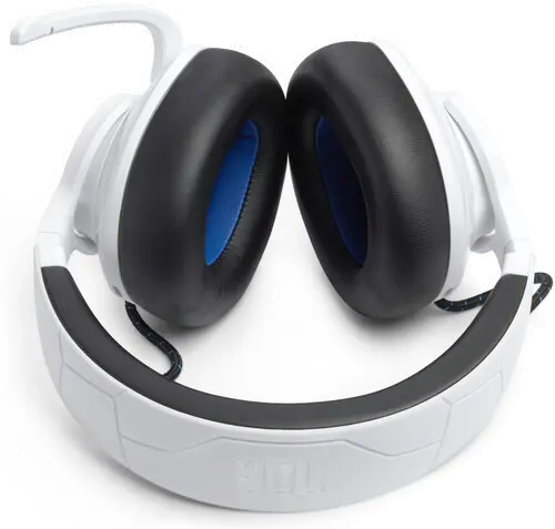 JBLQ910PWLWHTBLUAM JBL Quantum 910P Over-Ear Bluetooth Wireless Gaming Headset for PlayStation-4