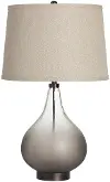 Gray Mirage Decanter Frosted Lamp