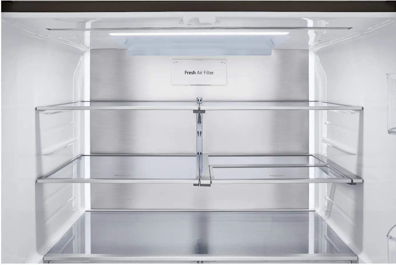 LRYKC2606D LG 26 cu ft InstaView® French Door Refrigerator - Counter Depth Black Stainless Steel-13