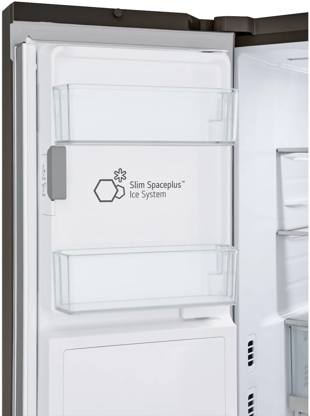 LRYKC2606D LG 26 cu ft InstaView® French Door Refrigerator - Counter Depth Black Stainless Steel-20