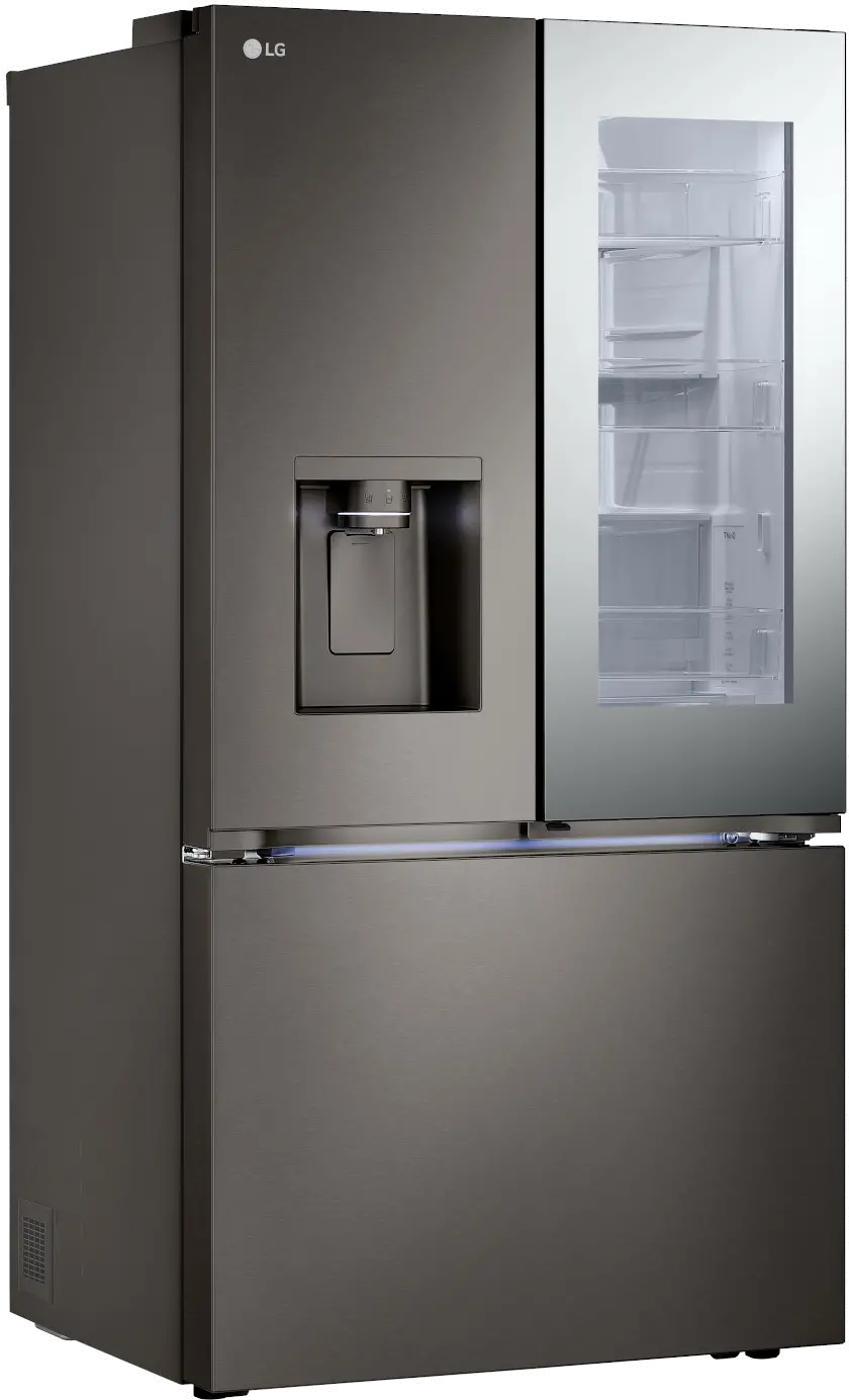 LRYKC2606D LG 26 cu ft InstaView® French Door Refrigerator - Counter Depth Black Stainless Steel-28