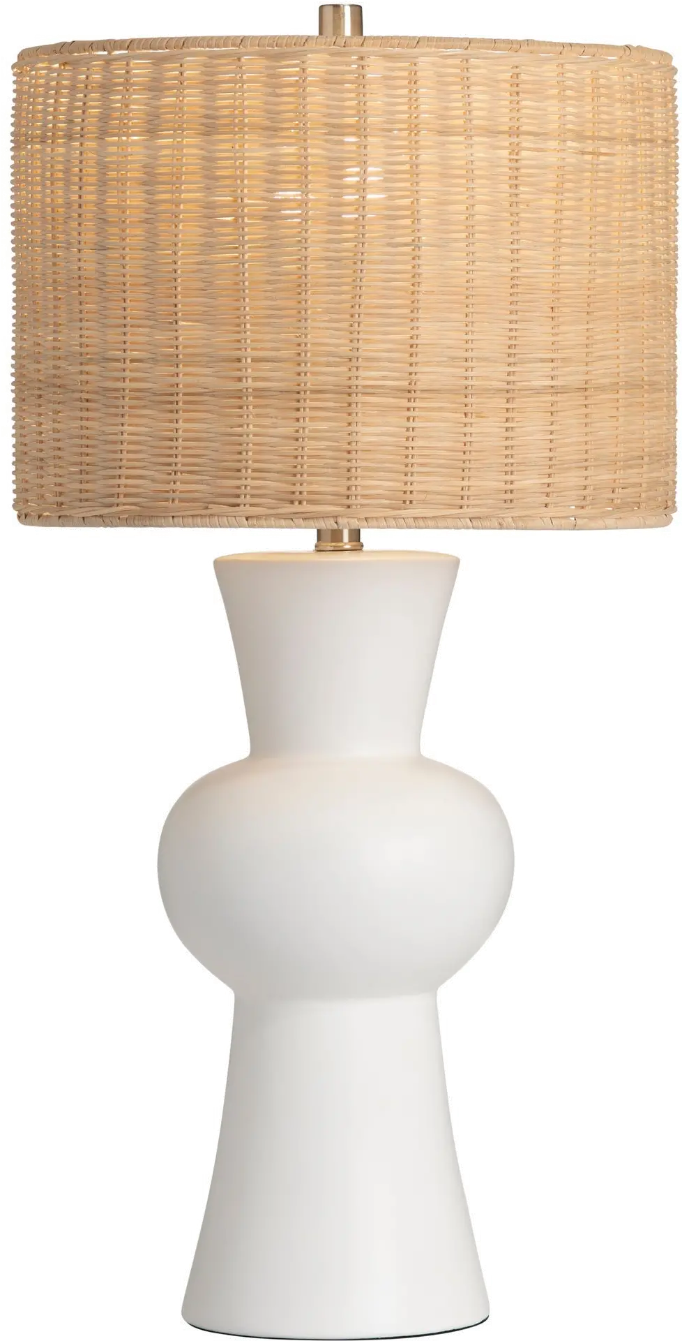 29.5 Inch Ceramic Lamp With Shade-1