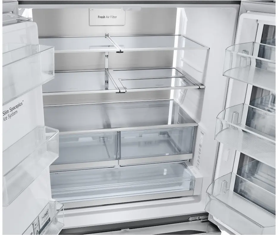 LRYKC2606S LG 26 cu ft InstaView® French Door Refrigerator - Counter Depth Stainless Steel-11