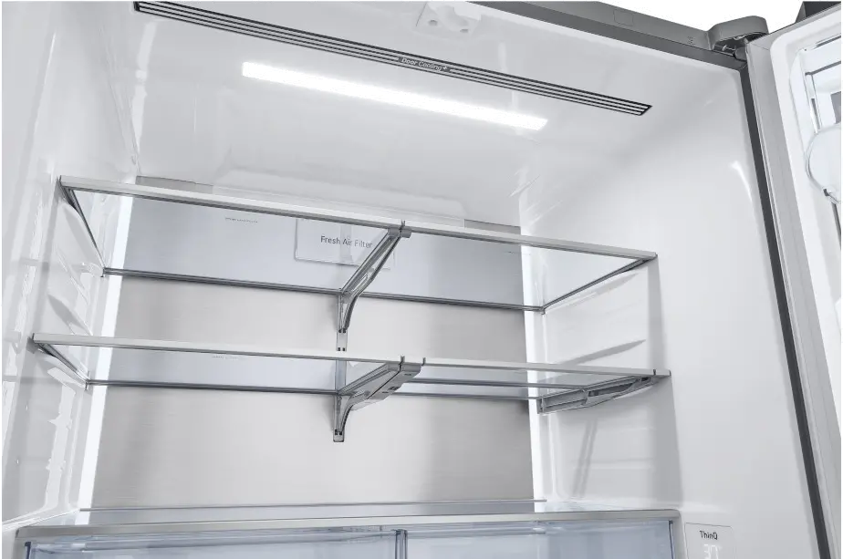 LRYKC2606S LG 26 cu ft InstaView® French Door Refrigerator - Counter Depth Stainless Steel-12