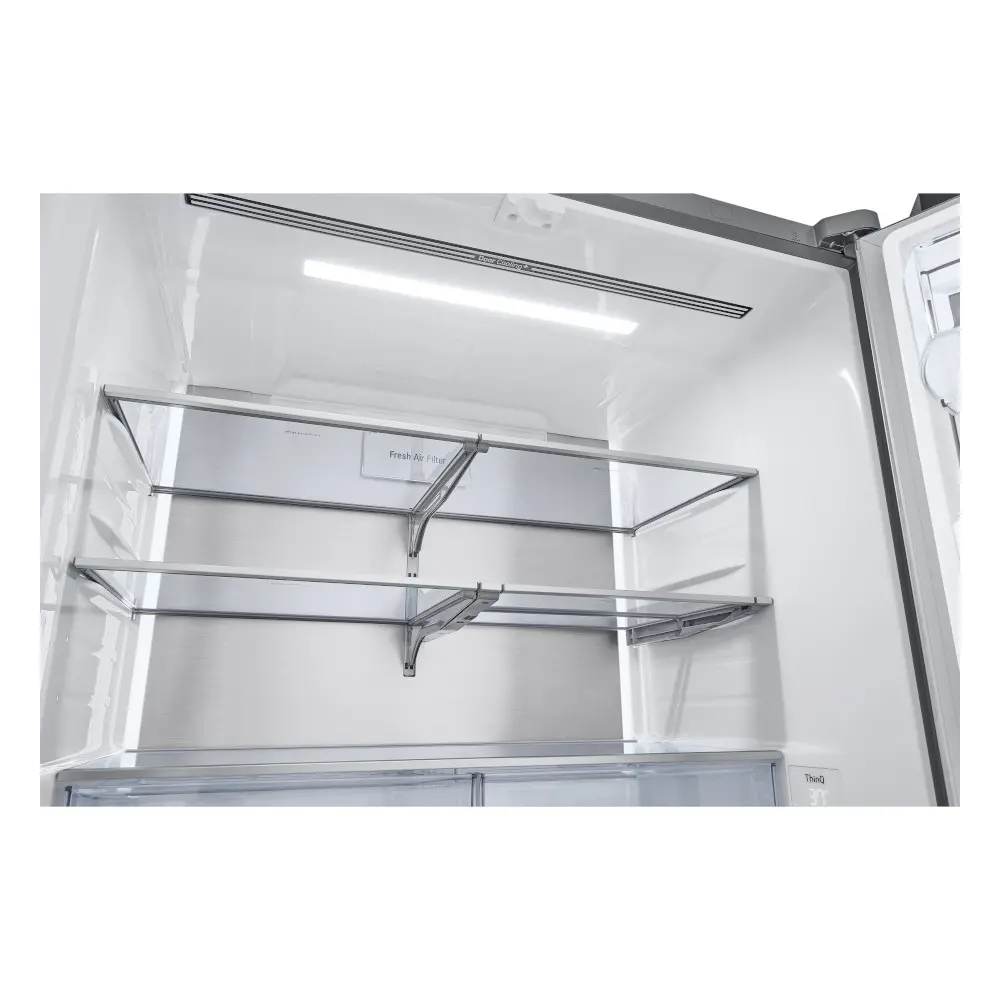 LRYKC2606S LG 26 cu ft InstaView® French Door Refrigerator - Counter Depth Stainless Steel-12