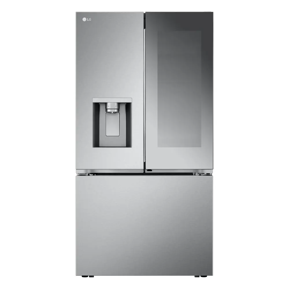LRYKC2606S LG 26 cu ft InstaView® French Door Refrigerator - Counter Depth Stainless Steel-1