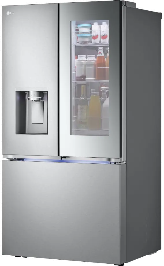 LRYKC2606S LG 26 cu ft InstaView® French Door Refrigerator - Counter Depth Stainless Steel-5