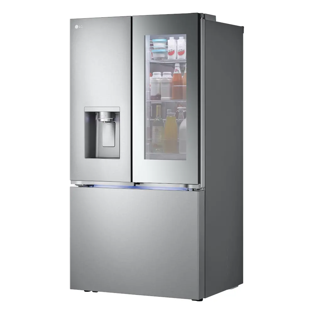 LRYKC2606S LG 26 cu ft InstaView® French Door Refrigerator - Counter Depth Stainless Steel-5