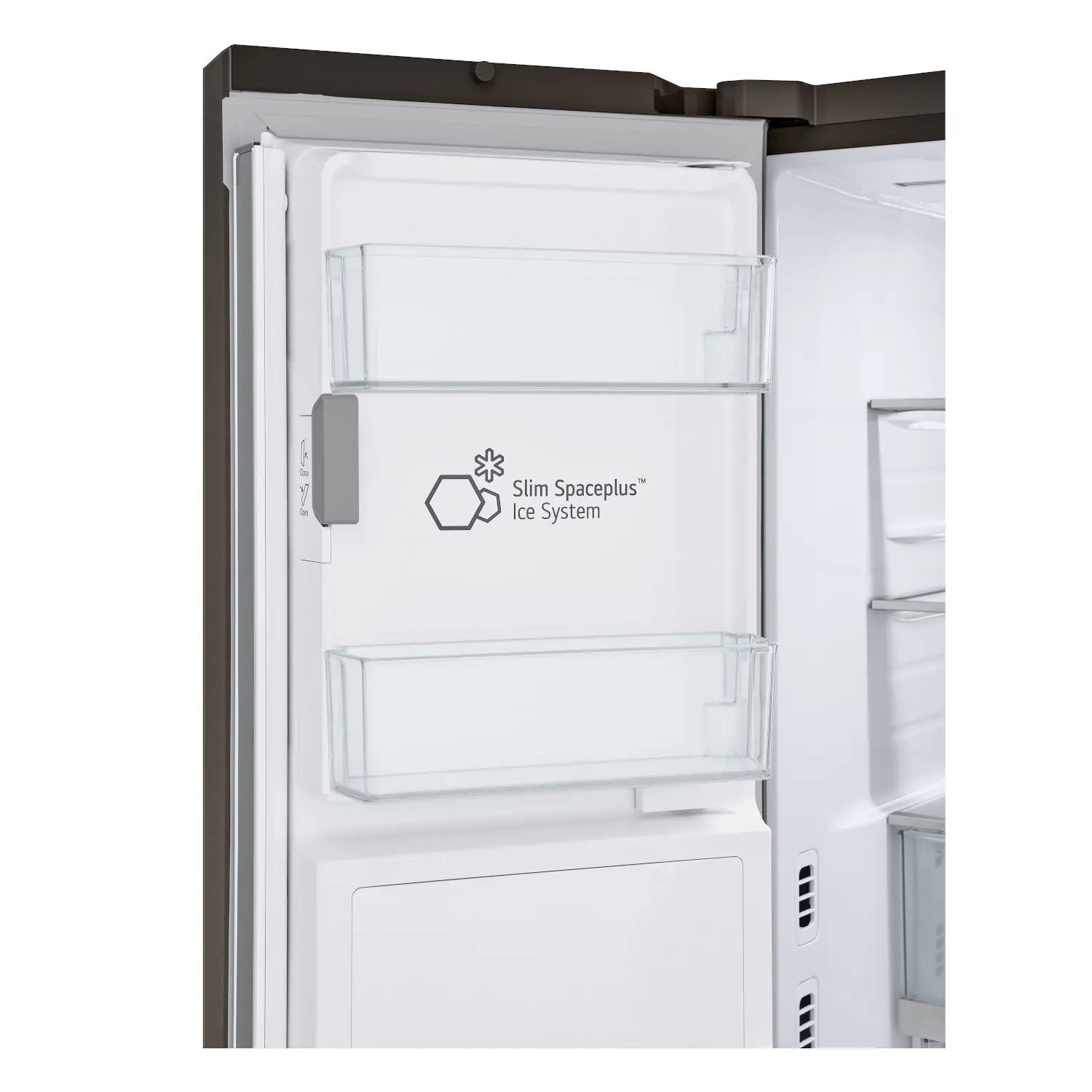 LRYXC2606D LG 25.5 cu ft French Door Refrigerator - Counter Depth Black Stainless Steel-14