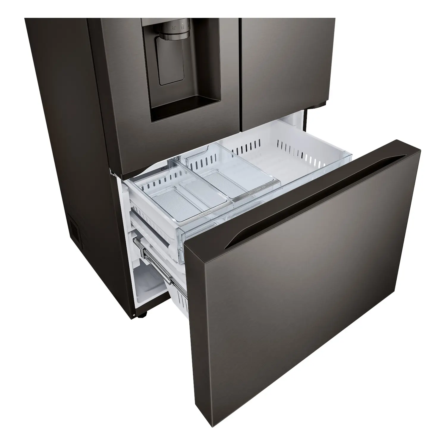 LRYXC2606D LG 25.5 cu ft French Door Refrigerator - Counter Depth Black Stainless Steel-22