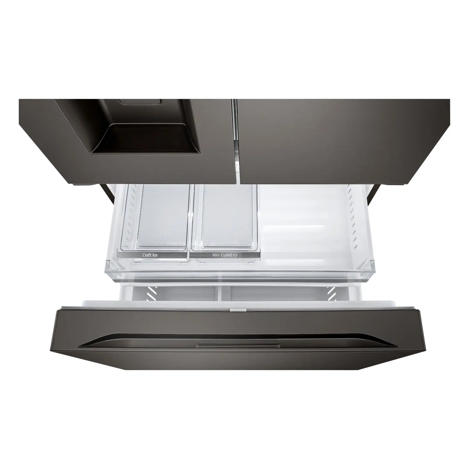 LRYXC2606D LG 25.5 cu ft French Door Refrigerator - Counter Depth Black Stainless Steel-23