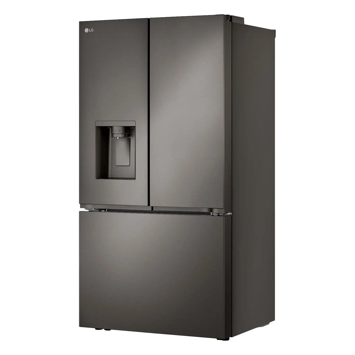 LRYXC2606D LG 25.5 cu ft French Door Refrigerator - Counter Depth Black Stainless Steel-26