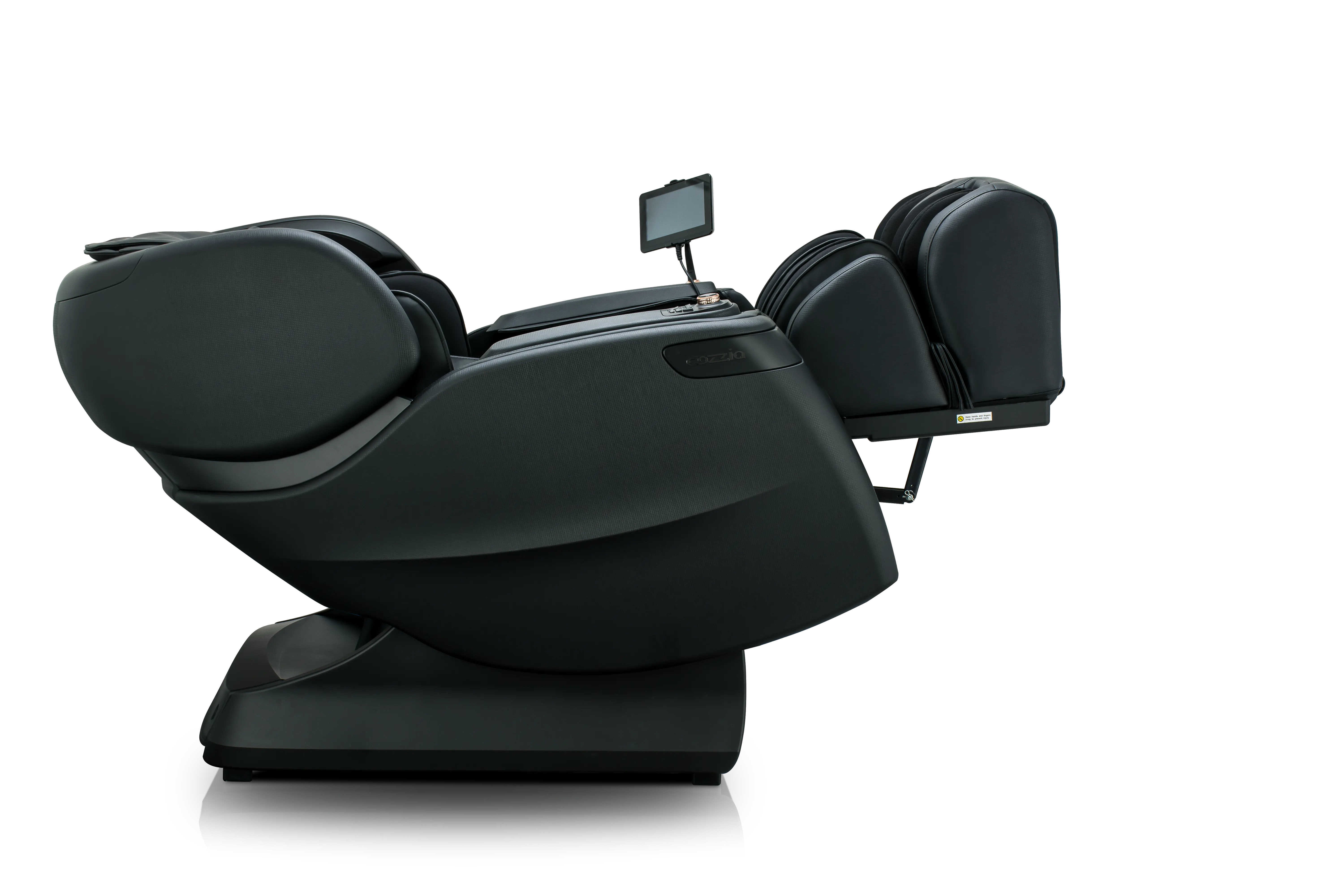 3PC/711V/MSG/BLK/PBK Cozzia Black CZ-711 Qi SE Massage Chair-5