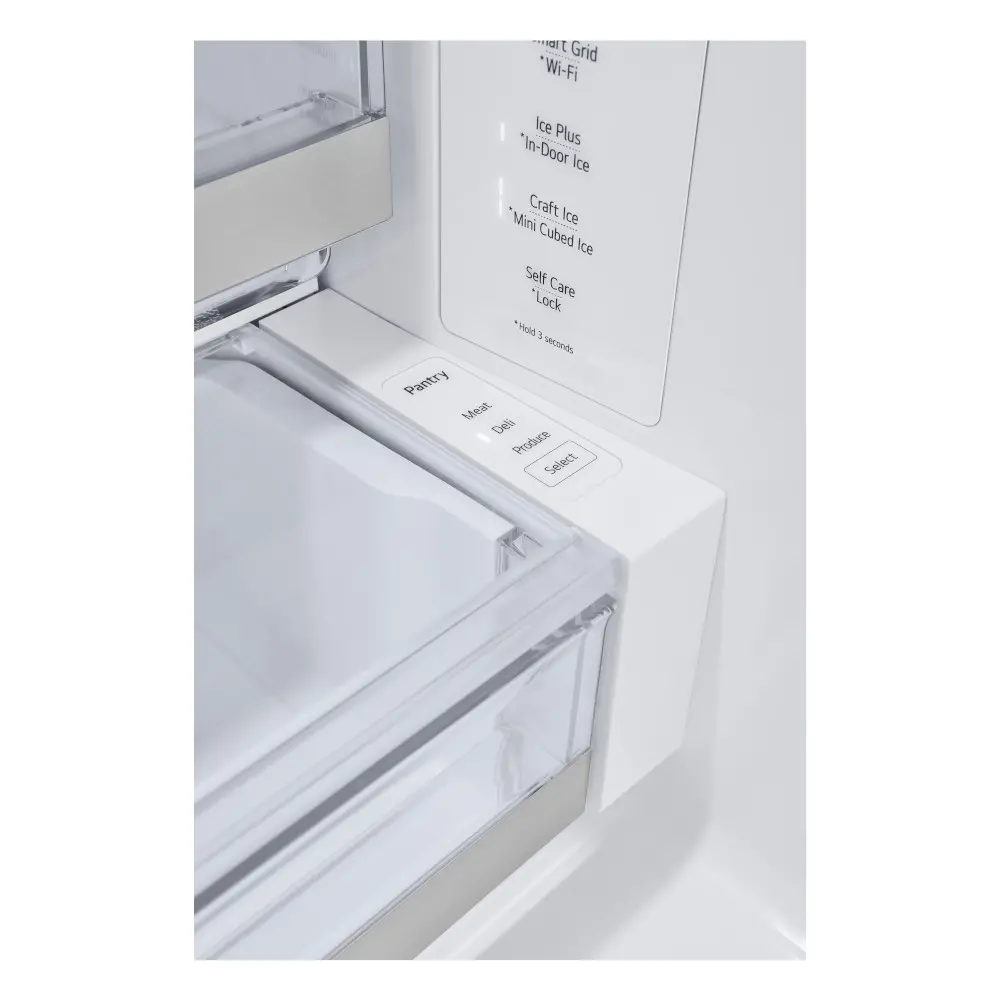 LRYXC2606S LG 25.5 cu ft French Door Refrigerator - Counter Depth Stainless Steel-10