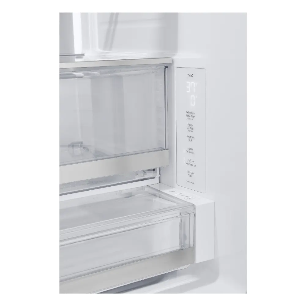 LRYXC2606S LG 25.5 cu ft French Door Refrigerator - Counter Depth Stainless Steel-9