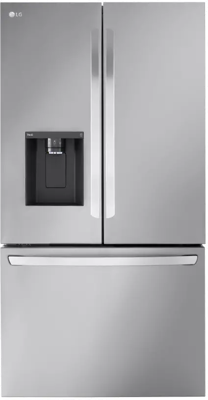 LRFXC2606S LG 25.5 cu ft French Door Refrigerator - Counter Depth Stainless Steel-2