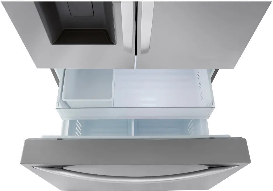 LRFXC2606S LG 25.5 cu ft French Door Refrigerator - Counter Depth Stainless Steel-16