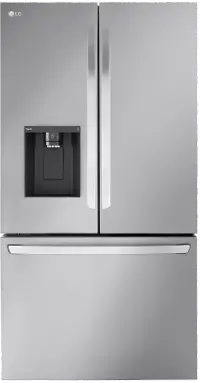 LRFXC2606S LG 25.5 cu ft French Door Refrigerator - Counter Depth Stainless Steel