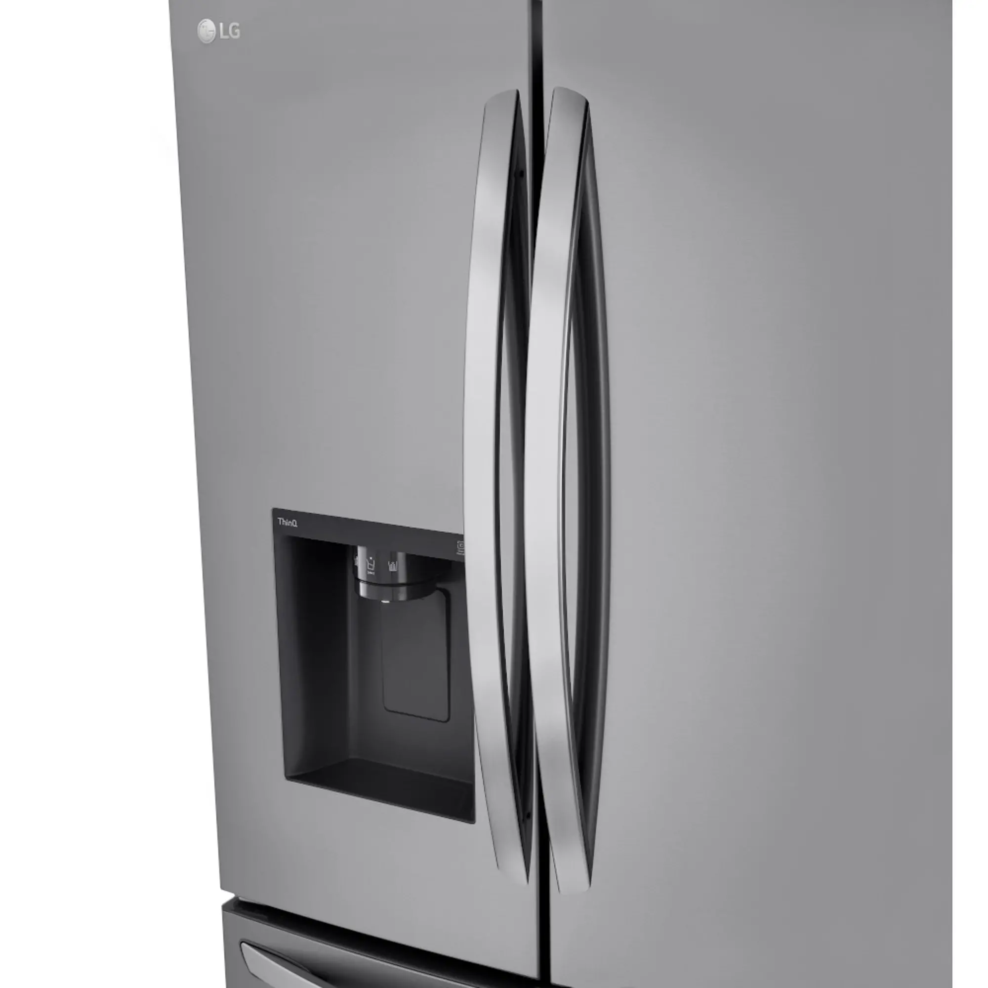 LG 25.5 cu ft French Door Refrigerator - Counter Depth Stainless