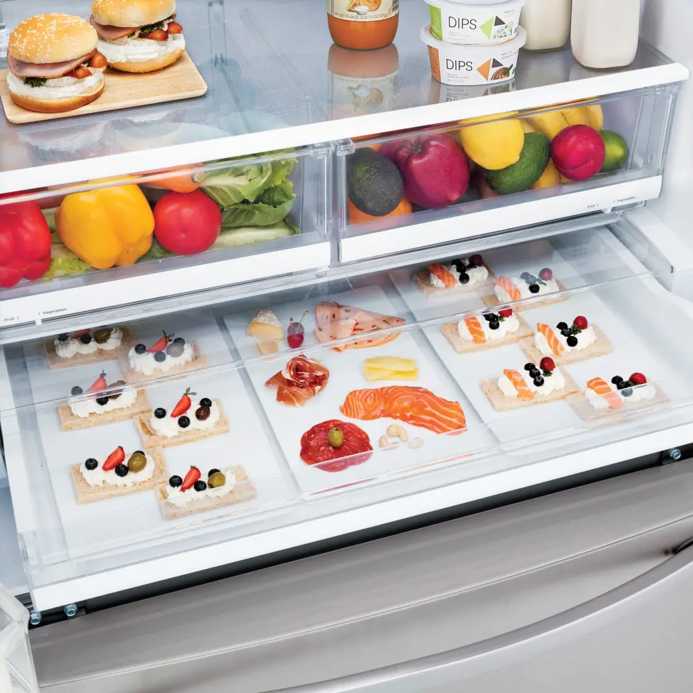LRFS28XBS LG 28 Cu Ft French Door Refrigerator - Stainless Steel-10