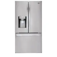 LRFS28XBS LG 28 Cu Ft French Door Refrigerator - Stainless Steel