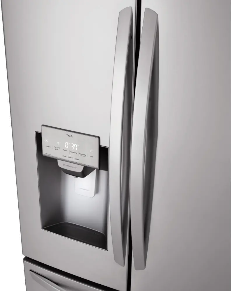 LRFS28XBS LG 28 Cu Ft French Door Refrigerator - Stainless Steel-2