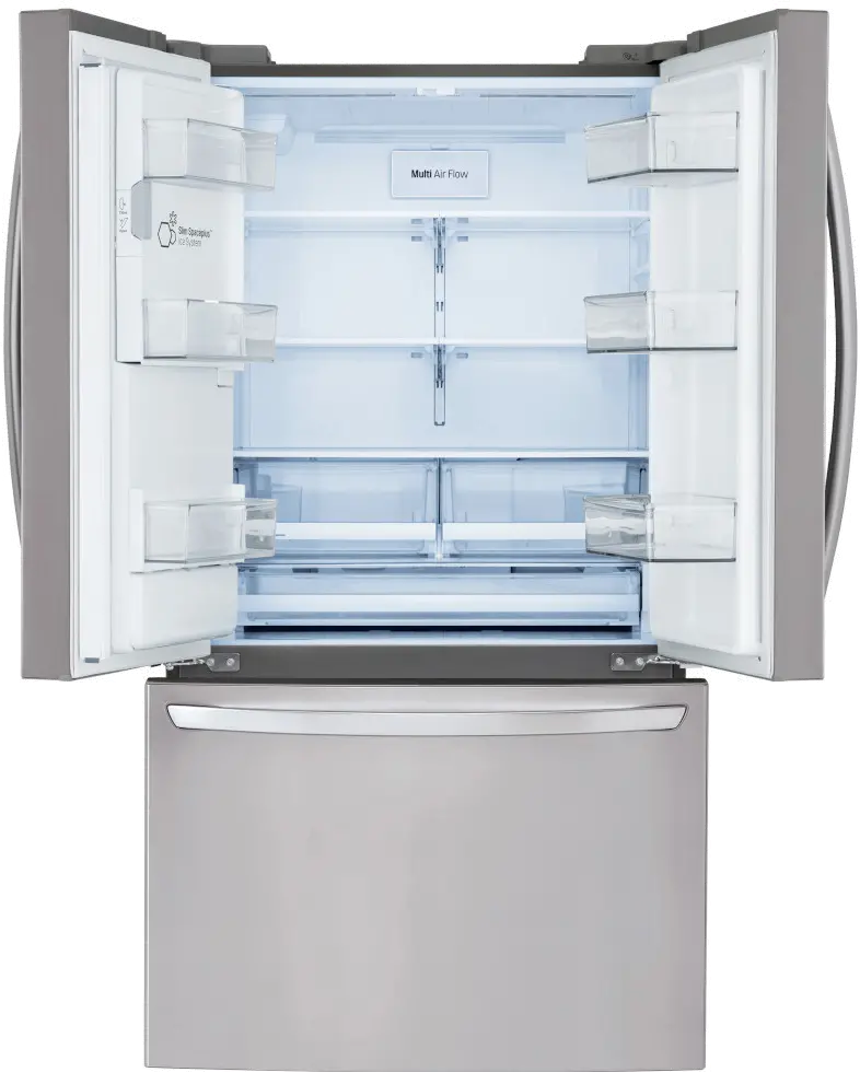 LRFS28XBS LG 28 Cu Ft French Door Refrigerator - Stainless Steel-5