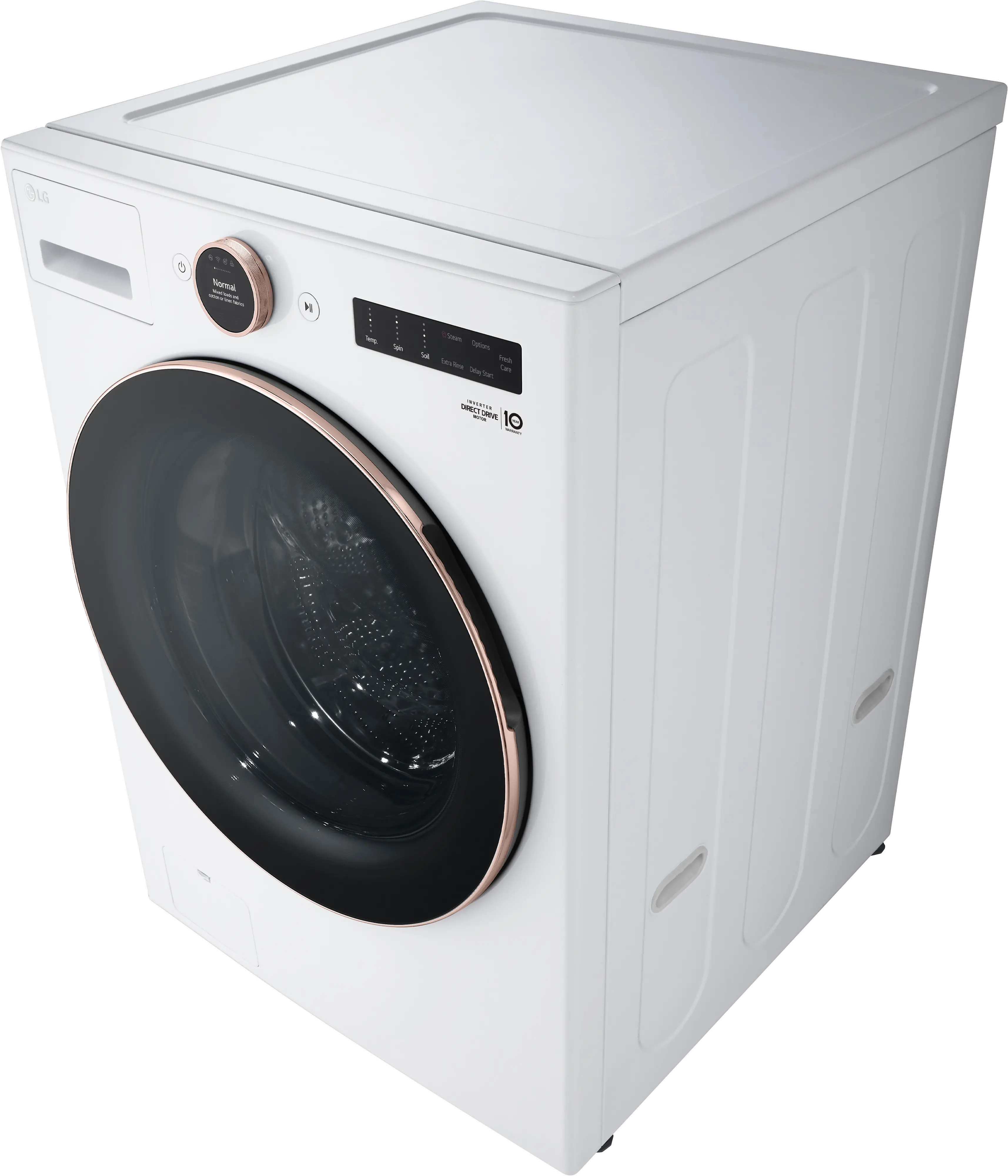 WM6500HWA LG 5 cu ft Front Load Washer - White 6500W-6
