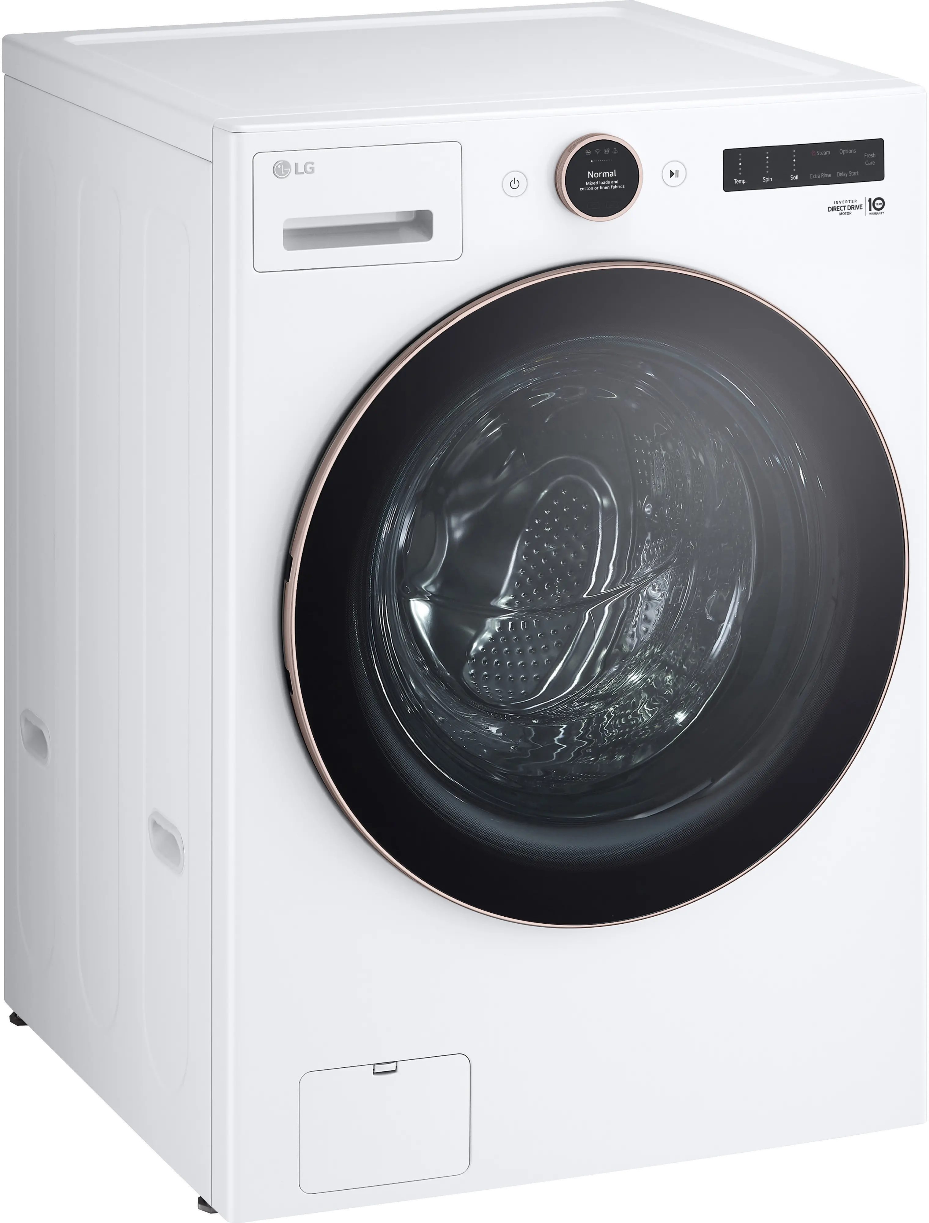 WM6500HWA LG 5 cu ft Front Load Washer - White 6500W-8