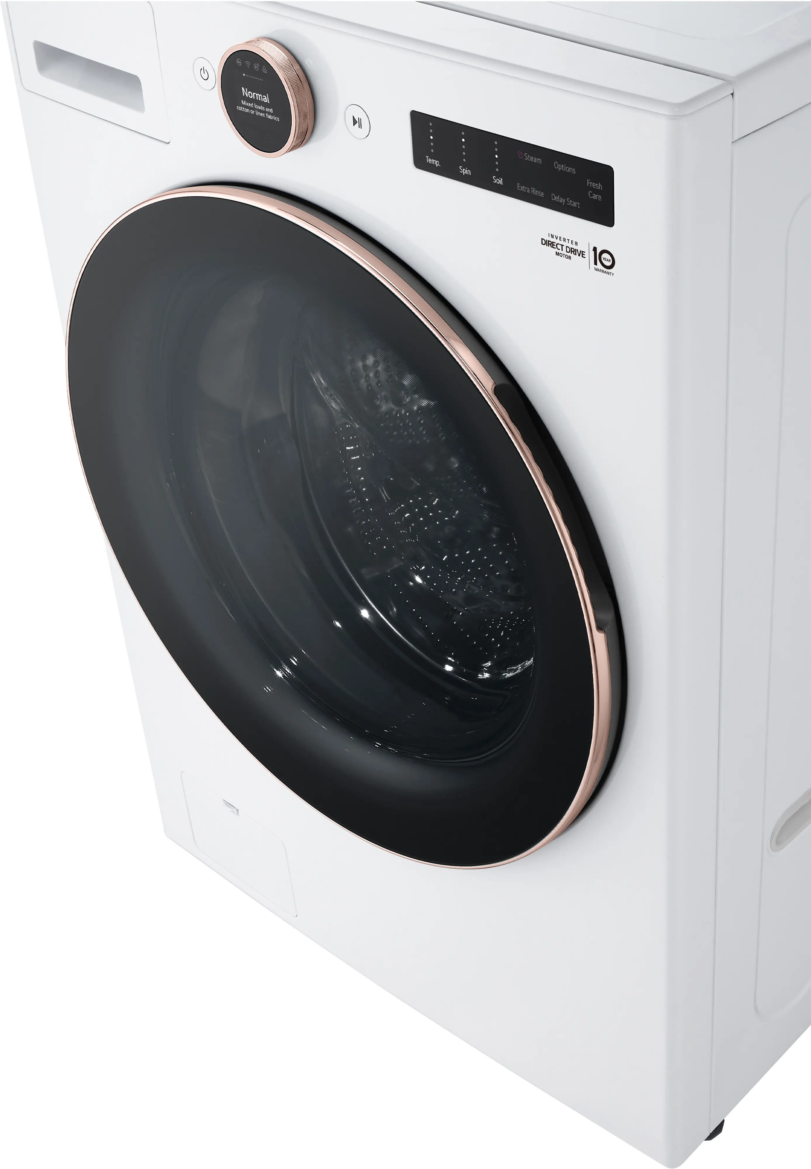WM6500HWA LG 5 cu ft Front Load Washer - White 6500W-9