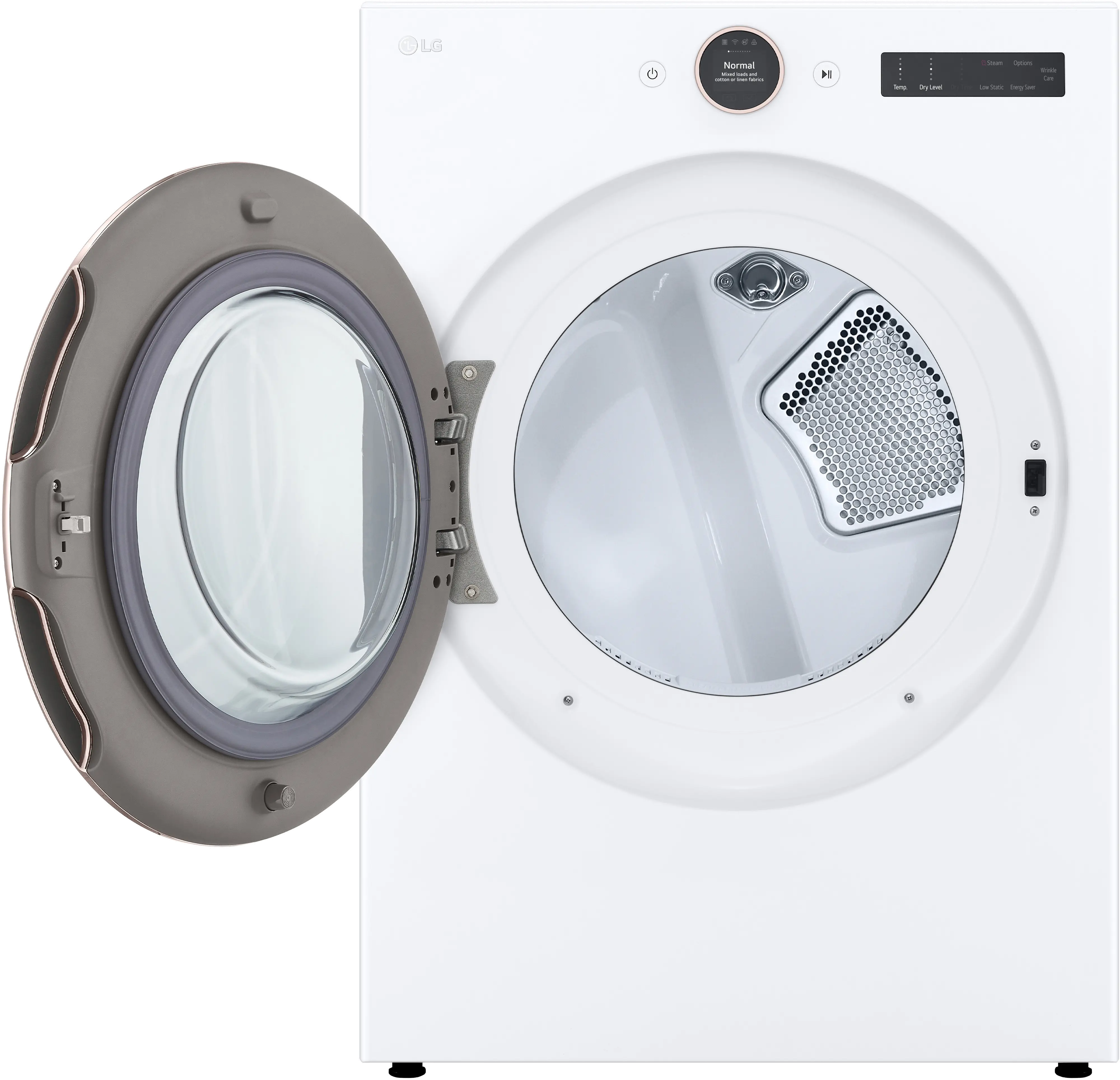 DLEX6500W LG 7.4 cu ft Electric Dryer - White 6500W-2