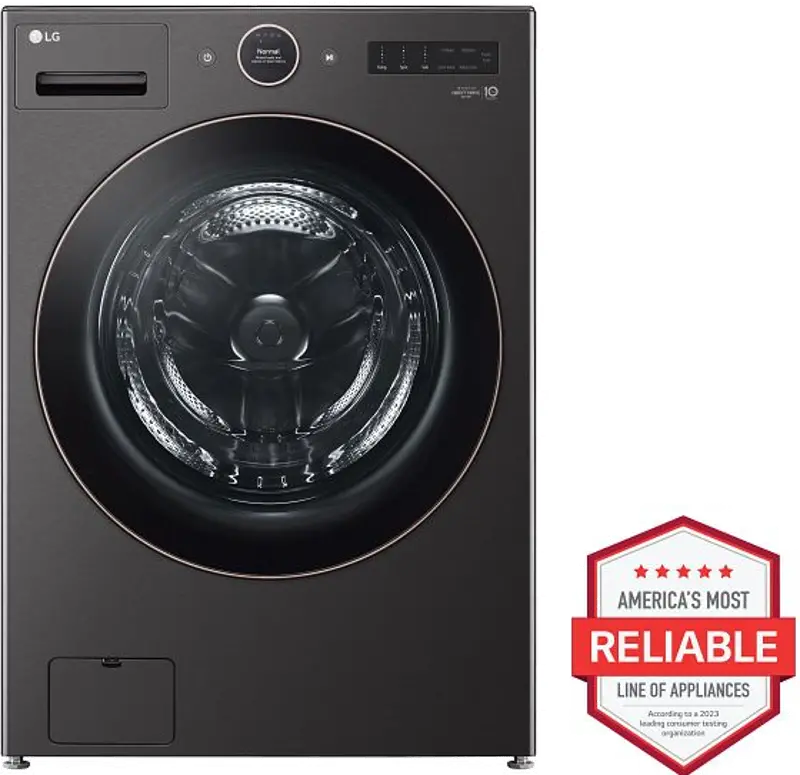 LG 7.4 cu ft Electric Dryer - Black Steel 6500B