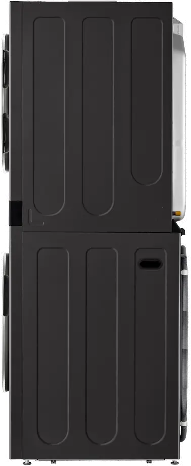 WKEX300HBA LG Single Unit Electric Front Load Wash Tower - Black Steel-11