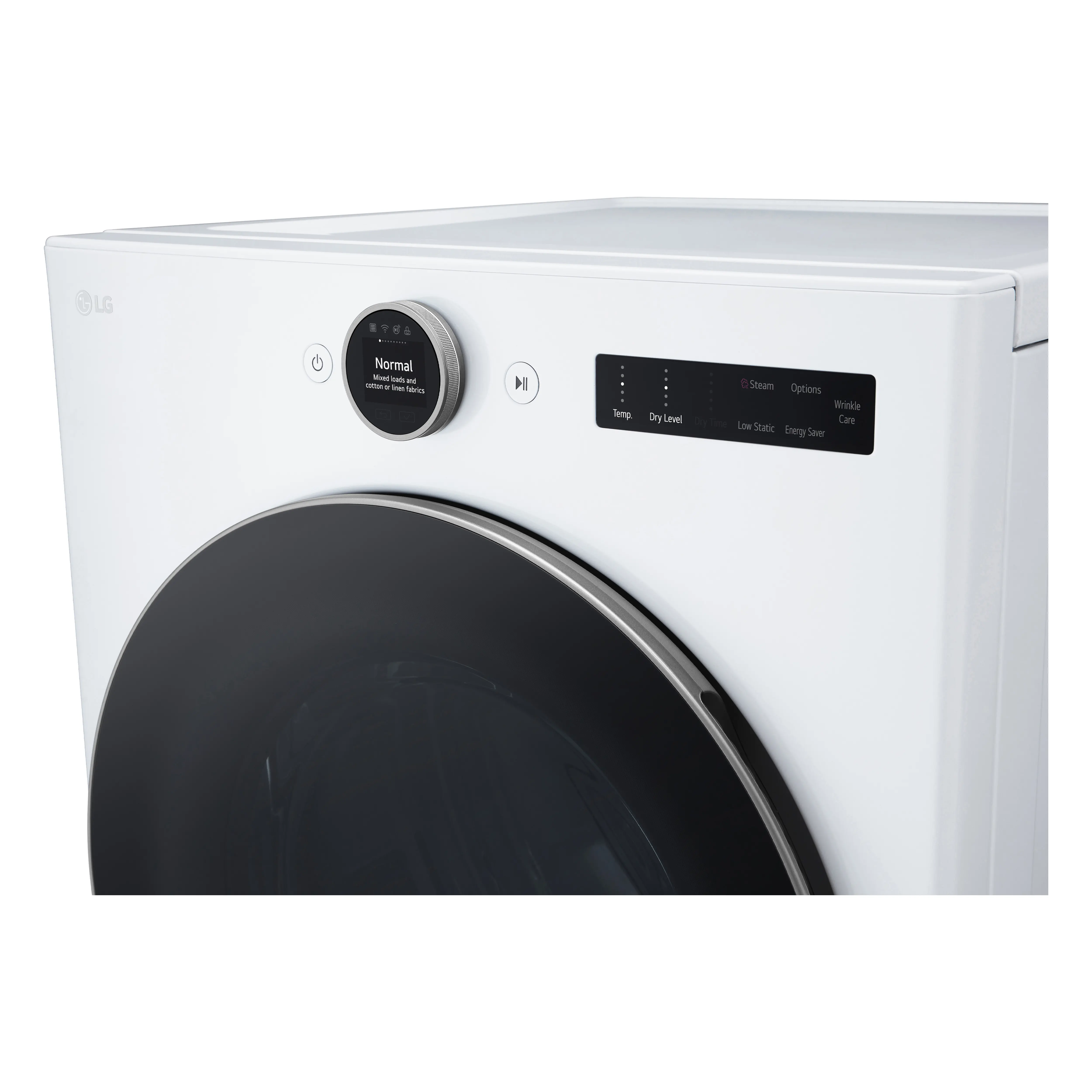 DLEX5500W LG 7.4 cu ft Electric Dryer - White 5500W-3