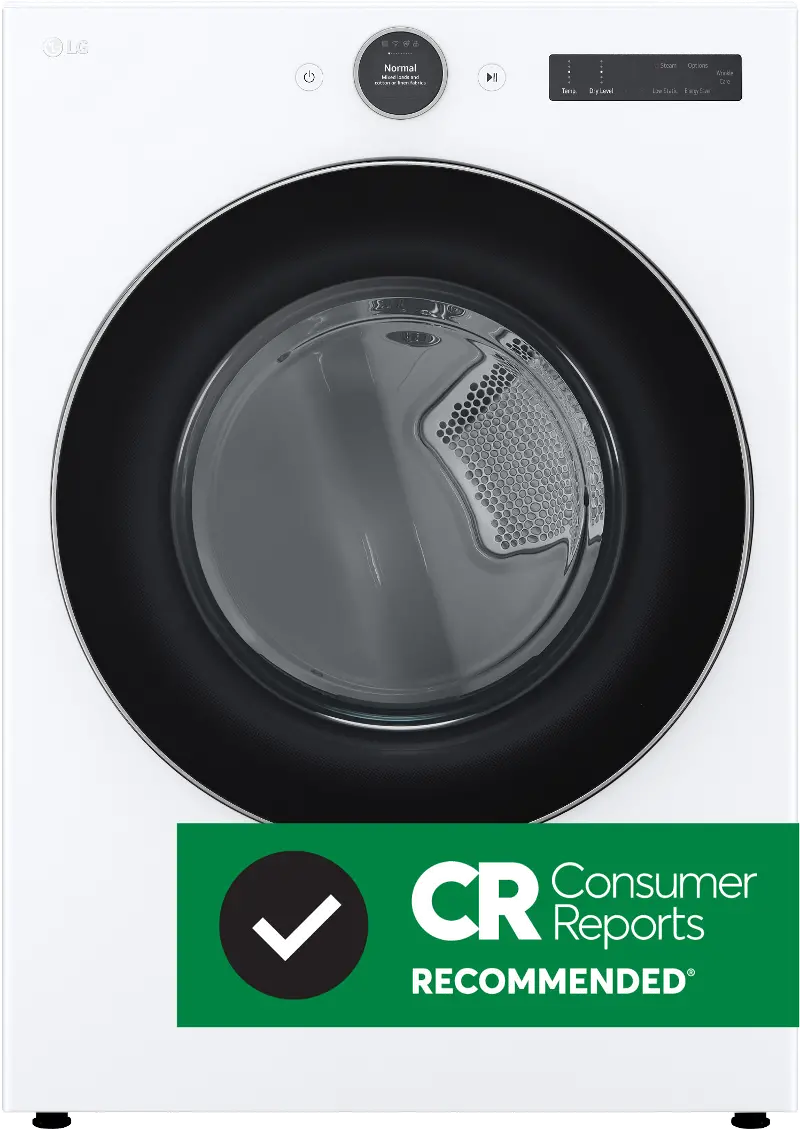 LG 7.4 cu ft Gas Dryer - White 5500W