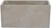 Quarry 5.5  Rectangular Stone Gray Resin Planter