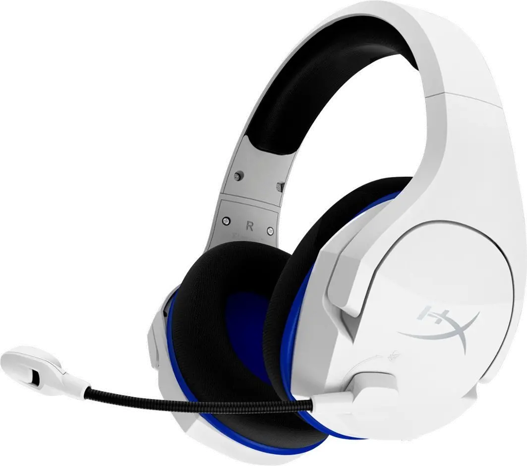 CLOUD_STNGR_CORE_PWL HyperX Cloud Stinger Core Wireless Gaming Headset for PC, PS5, and PS4 - White-1
