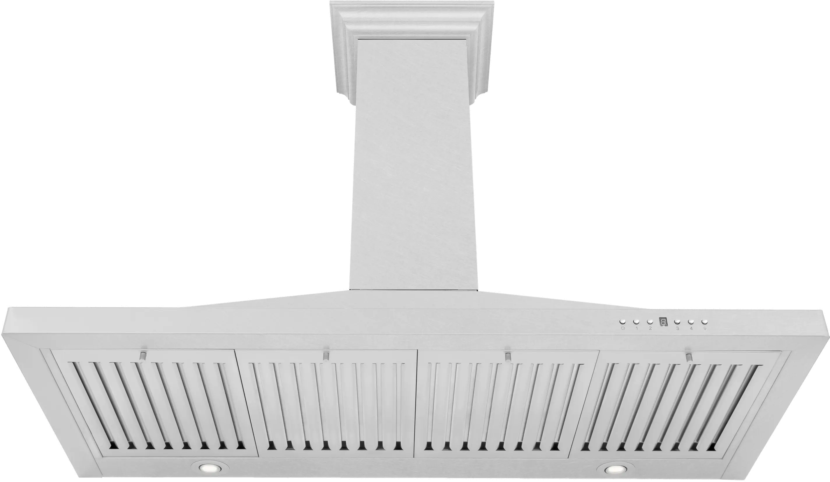 8KBS-48 ZLINE Designer Series 48 Inch Wall Mount Range Hood - DuraSnow® Stainless Steel-3