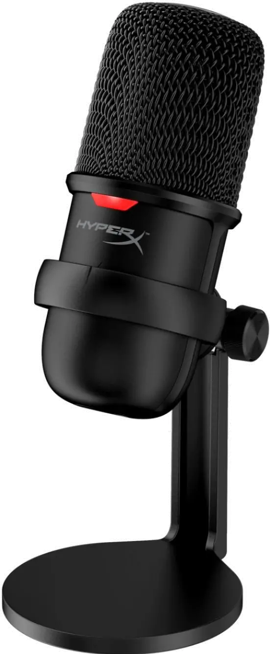 HYPERX SOLO CAST MICROPHONE HyperX Black SoloCast USB Microphone-2