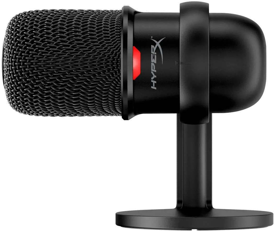 HYPERX SOLO CAST MICROPHONE HyperX Black SoloCast USB Microphone-5