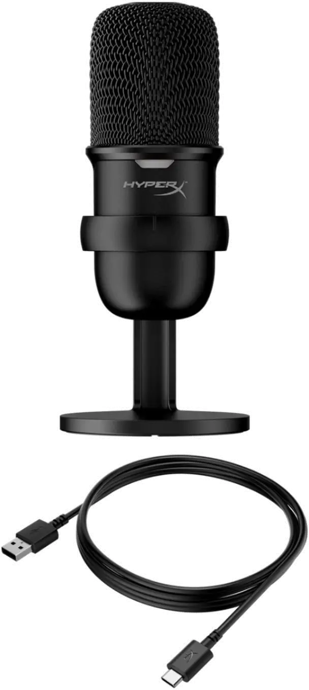 HYPERX SOLO CAST MICROPHONE HyperX Black SoloCast USB Microphone-6