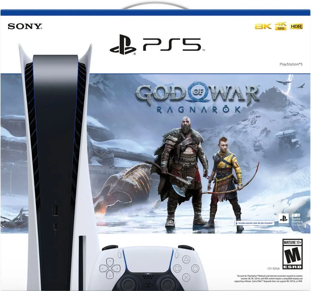 PS5/825GB-DISC-1215G Playstation 5 Console – God of War Ragnarök Bundle-2