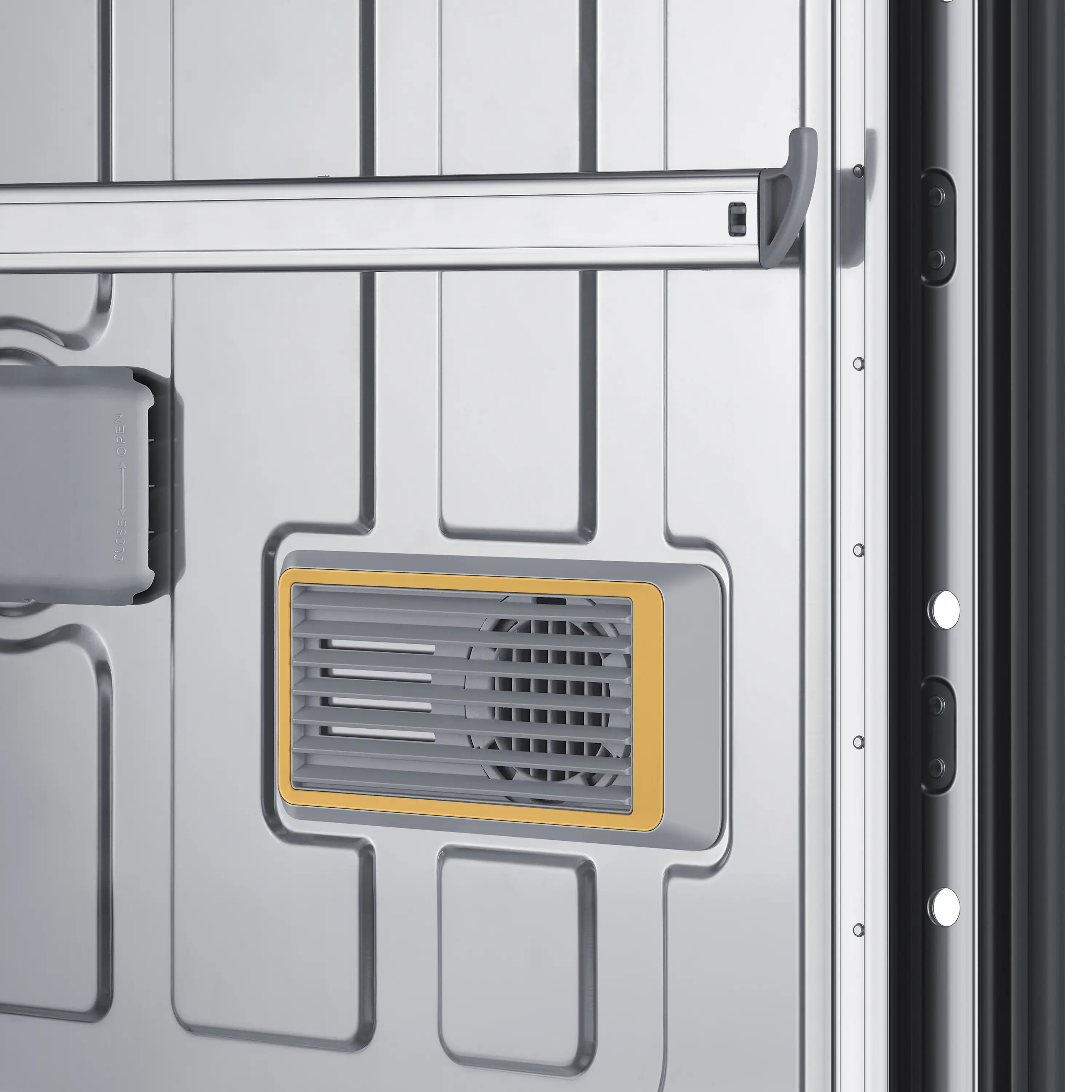 DW80BB707012 Samsung Bespoke Top Control Dishwasher - White Glass-4