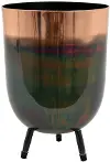 Aurora Copper Ombre 10.5  Metal Planter